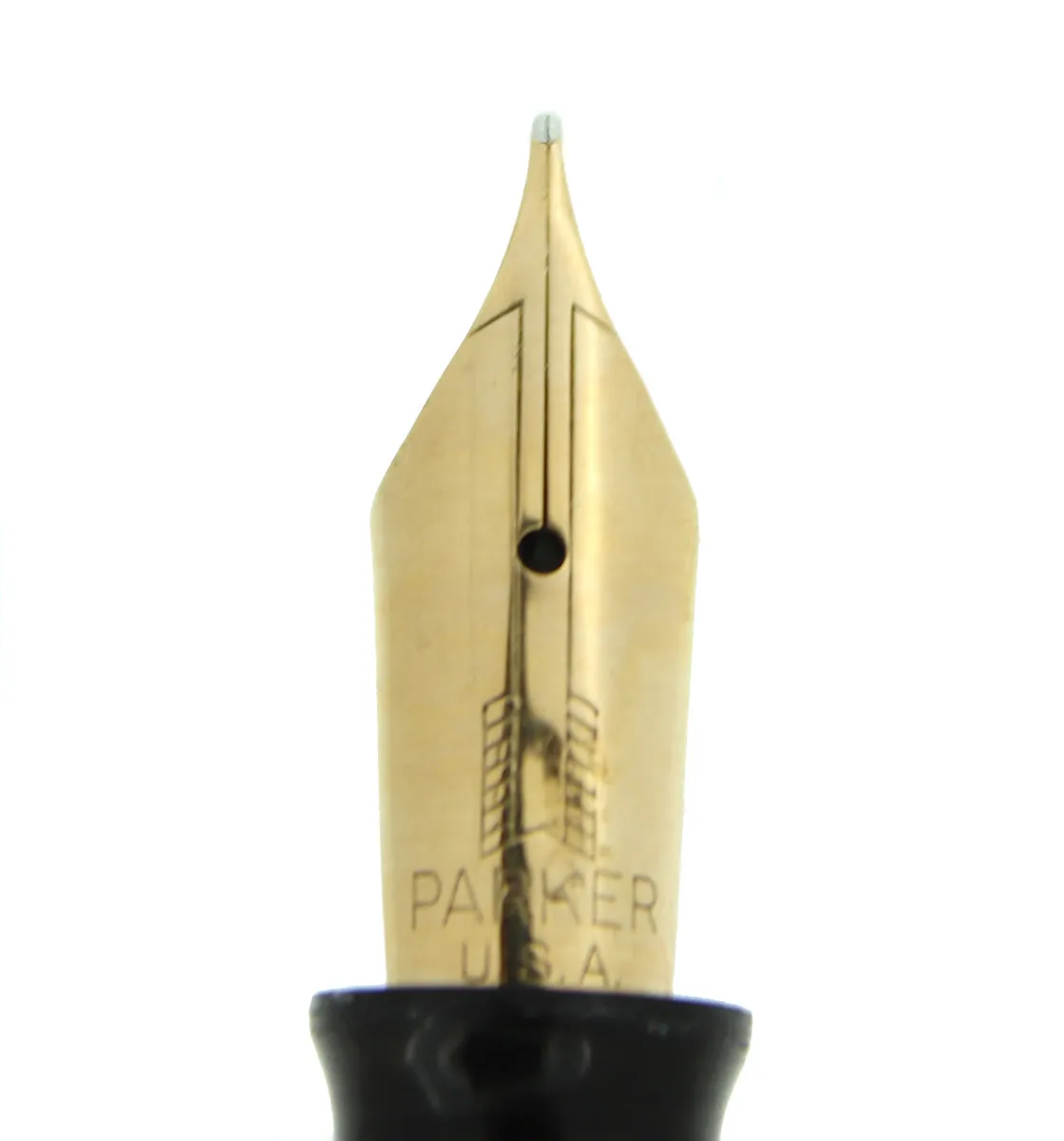 1945 PARKER AZURE PEARL VACUMATIC MAJOR FOUNTAIN PEN GORGEOUS COLOR RESTORED