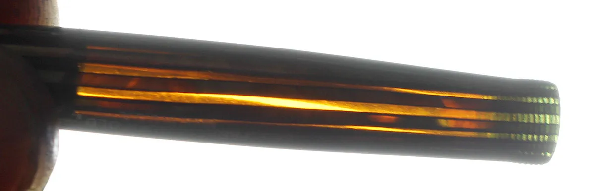 1945 PARKER SENIOR DUOFOLD GREEN GOLD CELLULOID FOUNTAIN PEN RESTORED