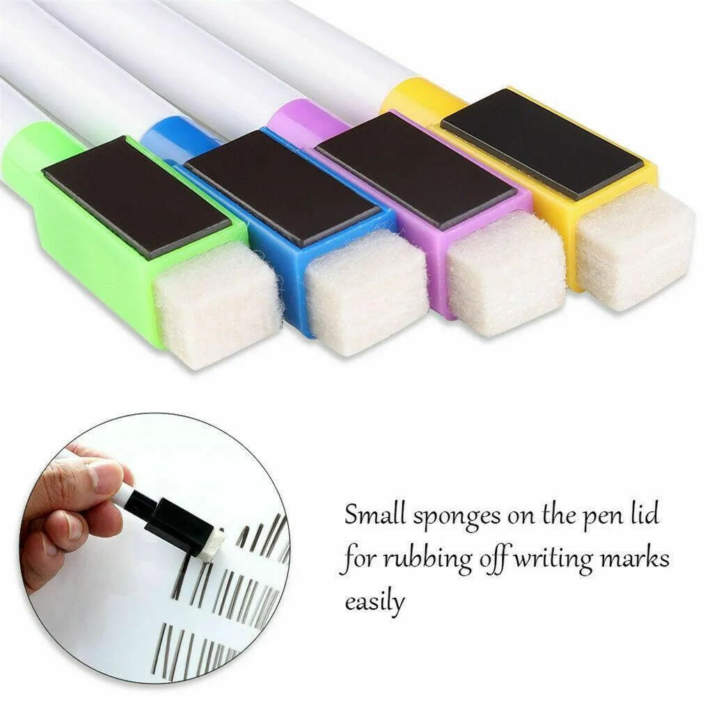 8 Colour Magnetic White Board Markers