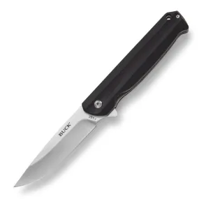 Buck 251 Langford Folder (Black G10)