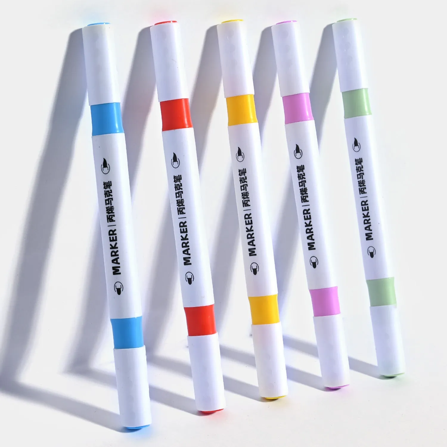 DOUBLE SIDED MARKER MULTICOLOR 12 PCS