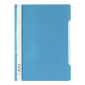 Durable Clear View Folder - Economy A4, Blue