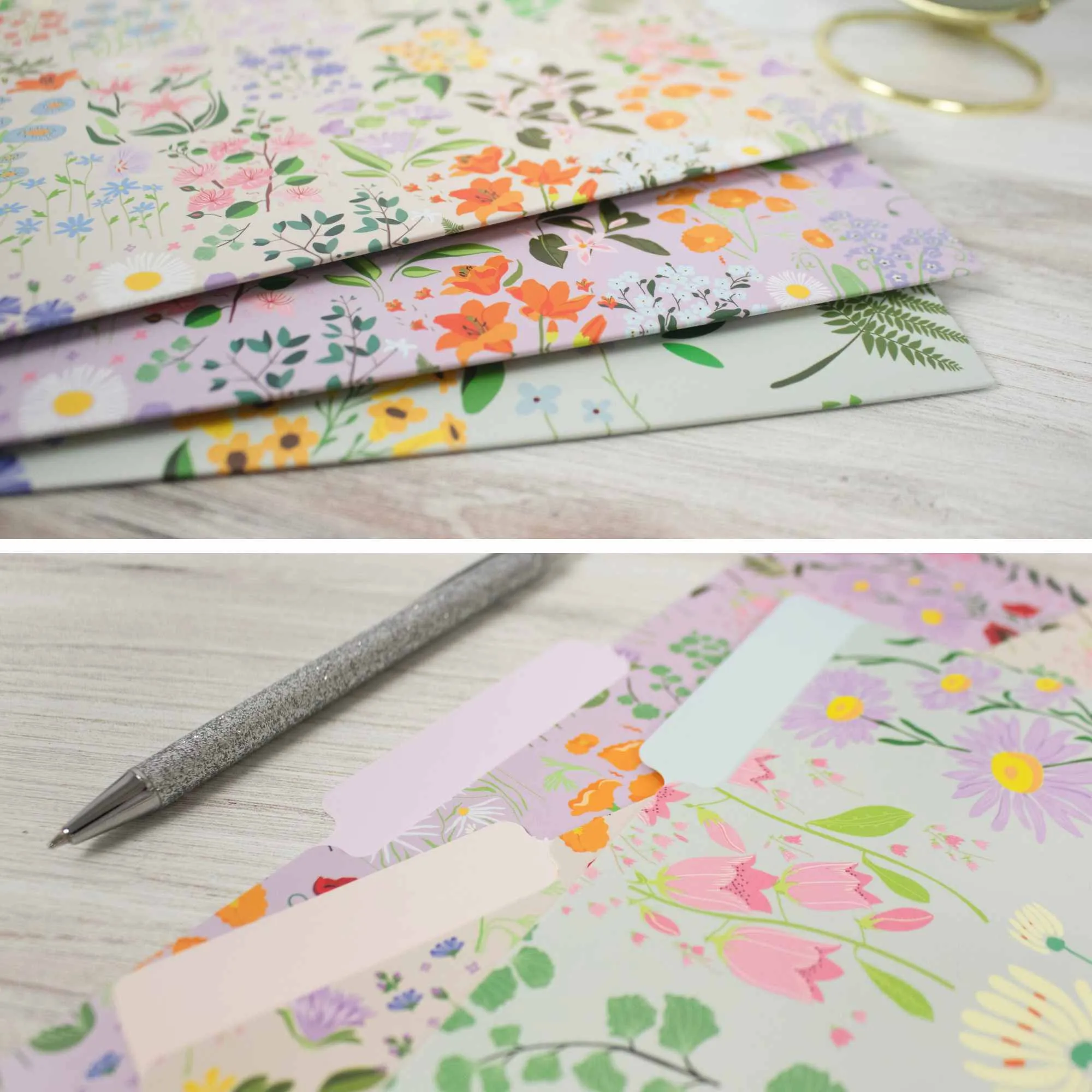 File Folder Set, Garden Party