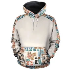 Geometric Harmony All-over Hoodie