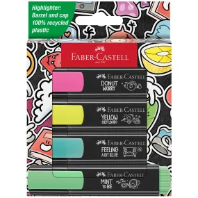 Highlighters, Graffiti Neon Colors - Box of 4 - #254690