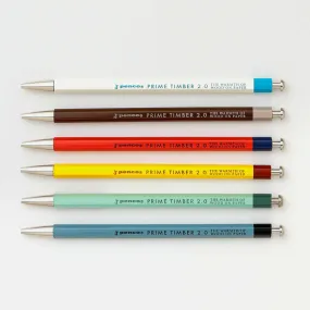 Hightide Penco Prime Timber Pencil [Silver Trim]