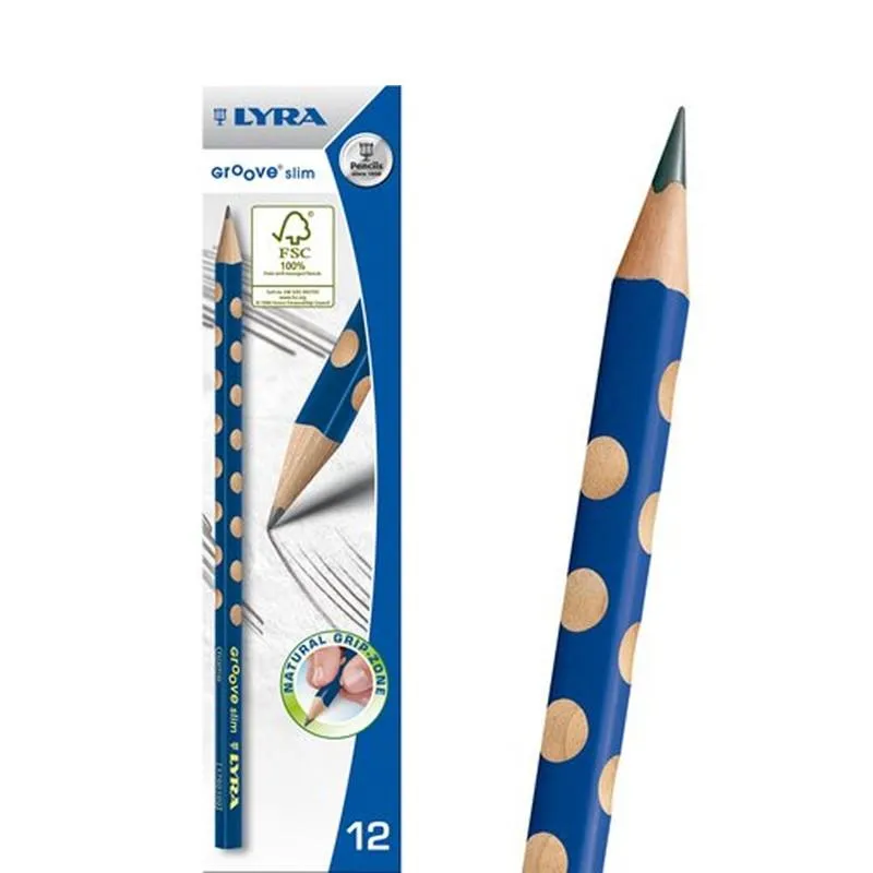 Lyra Slim Groove Hb Lead Pencils (Single Piece)