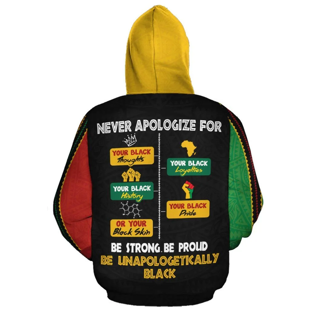 Never Apologize For Your Pride All-over Hoodie