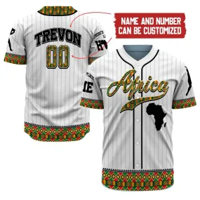 Personalized Africa Team Jersey Shirt