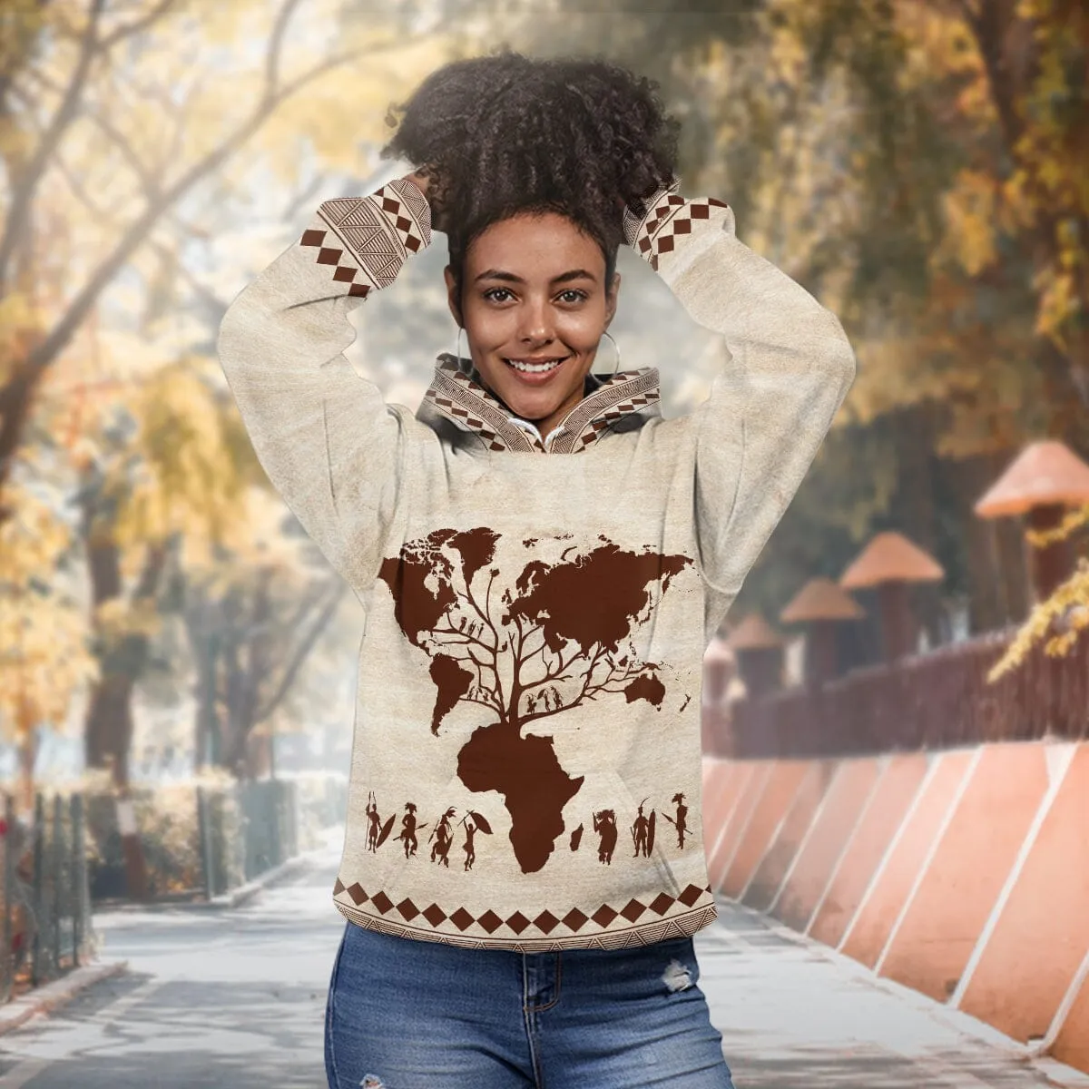 Root Africa All-over Hoodie