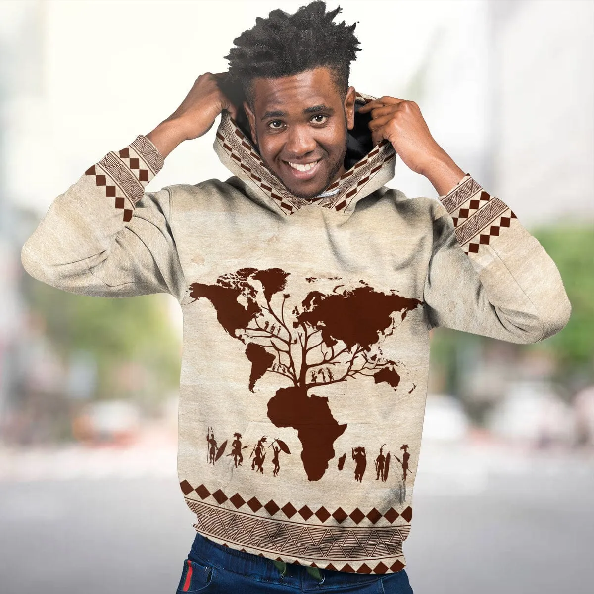 Root Africa All-over Hoodie