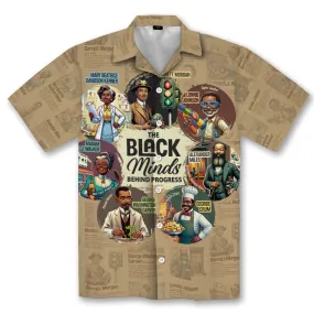 The Black Minds Behind Progress Linen Hawaiian Shirt